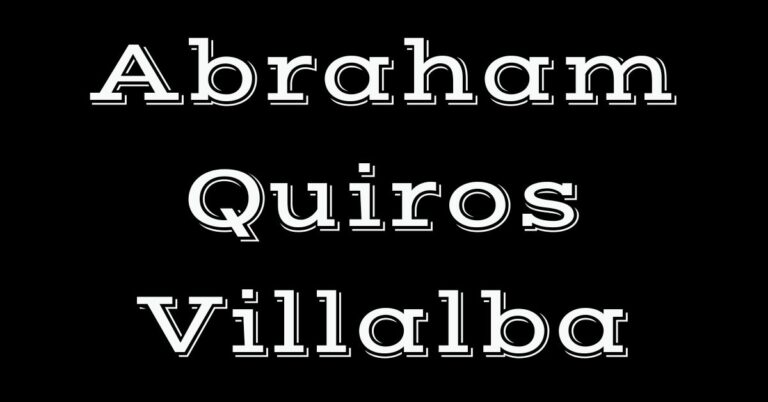 Abraham Quiros Villalba: A Remarkable Journey of Success and Contribution