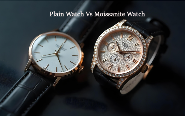 Plain Watches vs. Moissanite Watches: The Ultimate Guide